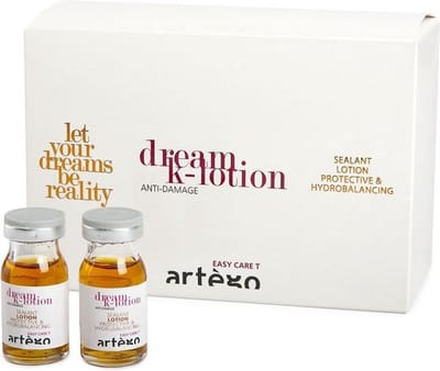 Artego dream k-lotion keratine herstellende ampullen voor haar 12x8ml