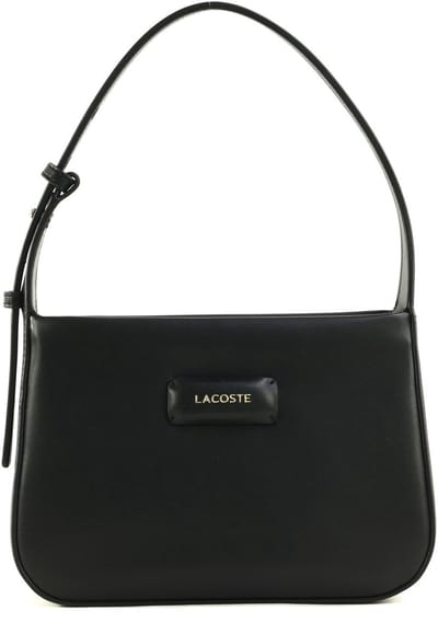 LACOSTE schoudertas Hobo Bag Noir zwart