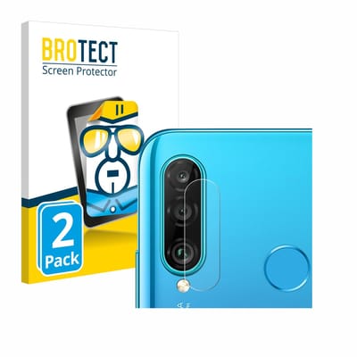 BROTECT - Screenprotector voor Huawei P30 lite / New Edition (Camera) - Folie Beschermfolie transparant 2 Stuks