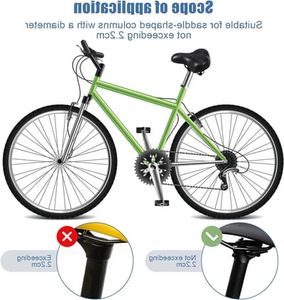 Ergonomisch Fietszadel met Dubbele Vering, Comfortabel en Ademend voor Mountainbike en Racefiets, Zwart