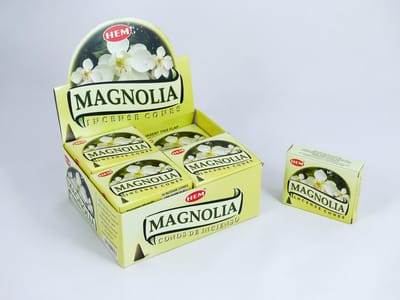 HEM Wierook Kegels / Cones - Magnolia - Voordeelbox (12 Pakjes / 120 Kegels)