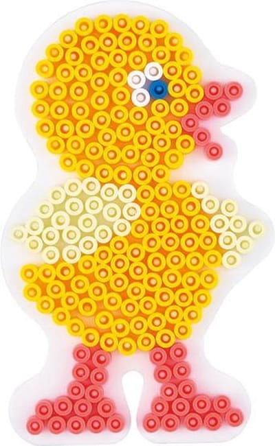 Hama midi KIP / KUIKEN / VOGEL strijkkralen vormpje / figuur / grondplaat voor normale strijkparels (strijkkralenbordje / legbordje boerderij dier Paaskuiken, Pasen, voorjaar)