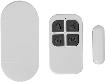 Draadloze Deur Alarm Sensor met Afstandsbediening en 130 dB Sirene - Veiligheidsoplossing voor Thuis, Garage en Kinderen
