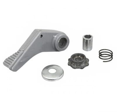 Levier de décompresseur RSM pour Solex Solex S2200 plastique gris et kit fixation Neuf