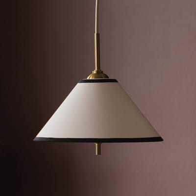 Globen Lighting hanglamp IRIS 25 crèmekleurig Ø 25 cm