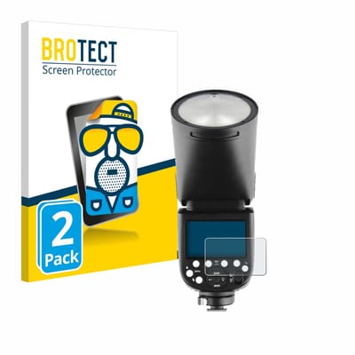 BROTECT - Screenprotector voor Godox V1 - Folie Beschermfolie matte 2 Stuks