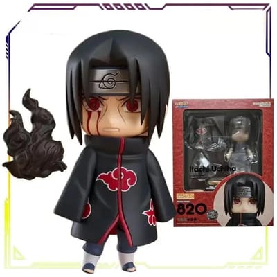 Op voorraad GSC Nendoroid Naruto Shippuden Chronicles Serie DidalaUchiha Itachi Actiefiguur Model Speelgoed Cadeaus Voor Jongens black