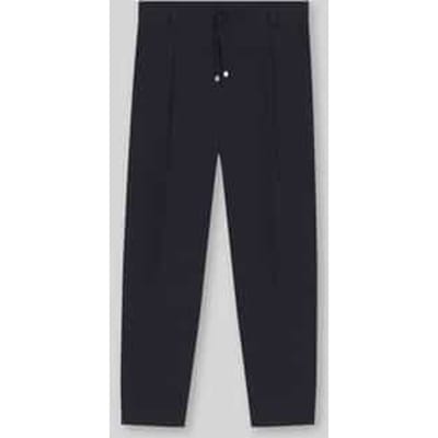 modern fit broek van katoenmix