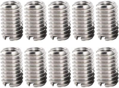 NTHProducts - Draadherstel Insert - M6 x 1 tot M4 x 0,7 - Hoogwaardige reparatie - Rood - Draadbussen - Duurzaam en hittebestendig - Geschikt voor mech...