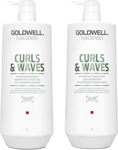 Goldwell Dualsenses Curls & Waves Shampoo 1000ml + Conditioner 1000ml