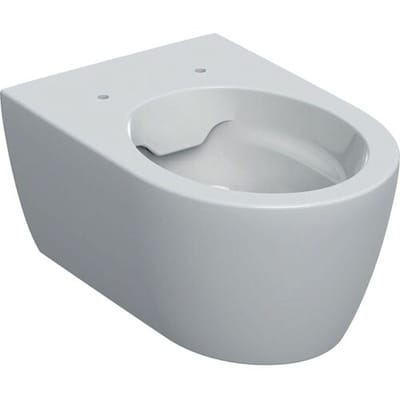 Geberit ICon Wandcloset - 35.5x53x33cm - diepspoel - spoelrandloos - keramiek - rimfree - glans wit