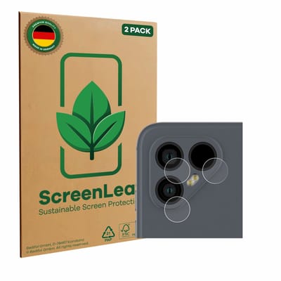 2 Stuks Screenprotector voor Fairphone 4 (ALLEEN Camera Lens) - Hoogwaardige Beschermfolie transparant