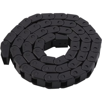R28 Zwarte Nylon Kabel Sleepketting Draadgeleider 1000mm40  Lang Voor 3D PrinterCNC Router Machine
