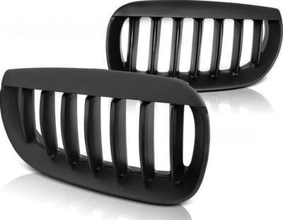 Grill BMW X3 E83 04-06 MAT ZWART