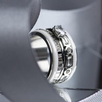 IXXXI Basisring zilverkleurig 12mm - maat 19,5