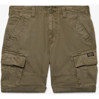 Superdry Core Cargo Shorts Green Grootte: 30