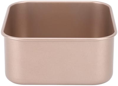 Dailygoods - Diepe Vierkante Cakevorm - Antiaanbak Bakvorm voor Cake en Brood
