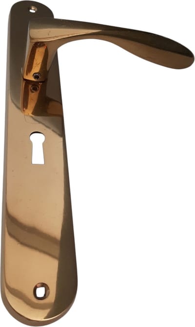 deurkruk sleutelgat 56 messing rome