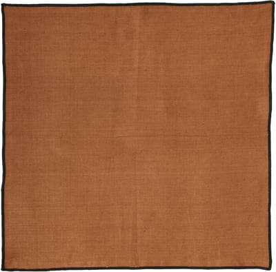 ASA Selection servet Ginger, stoffen servet, halflinnen, bruin, 45 x 45 cm, 37771065