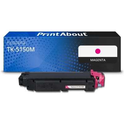 PrintAbout huismerk Toner TK-5150M Magenta Geschikt voor Kyocera
