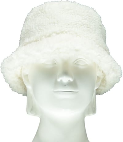Sarlini - Muts - Hoedje - Off - White - Kids - Teddy - 2/4 jaar