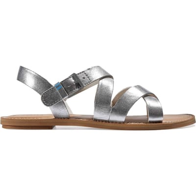 Toms Sicily Dames Zilveren Sandalen