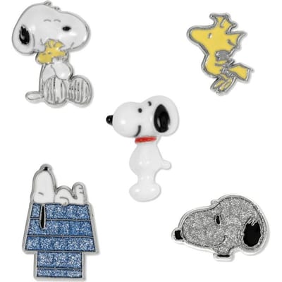Peanuts Snoopy & Woodstock (Set van 5 speldjes) Unisex Speld - meerkleurig - Standard