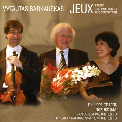 Philipe Graffin, Nobuko Imai, Vilnius Festival Orchestra, Lithuanian National Symphony Orchestra - Barkauskas: Jeux (CD)