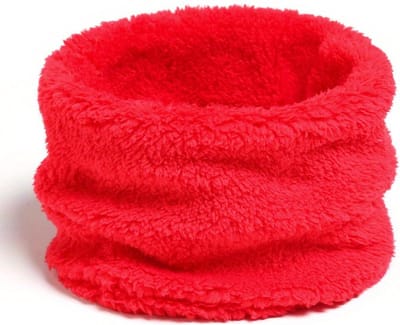 Nivard Nekwarmer - Heren - Dames - Fleece - Motor - Bandana - Masker - Colsjaal - Winter - Sjaal - Gewatteerd - Skiën - Warm - Rood