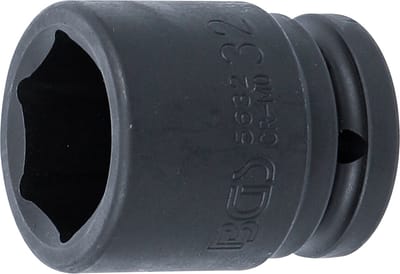 BGS Kracht dopsleuteldop zeskant 3/4 32 mm