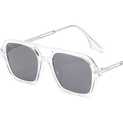 Retro Dubbele Bruggen Dames Zonnebril Mode Roze Gradiënt Brillen Trending Holle Luipaard Blauw Zonnebril Heren Shades