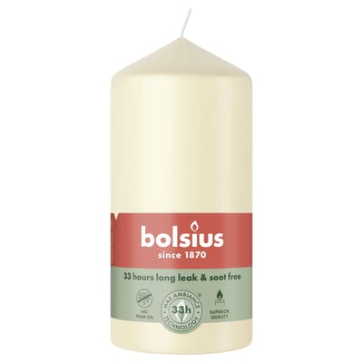 Bolsius - Stompkaars - 120/58 mm - Soft Pearl