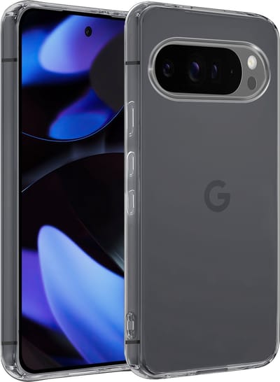 Hoesje - Geschikt voor Google Pixel 10 Pro - Sterk & Shockproof - Siliconen Case - Hoes Cover - Telefoonhoes - Transparant