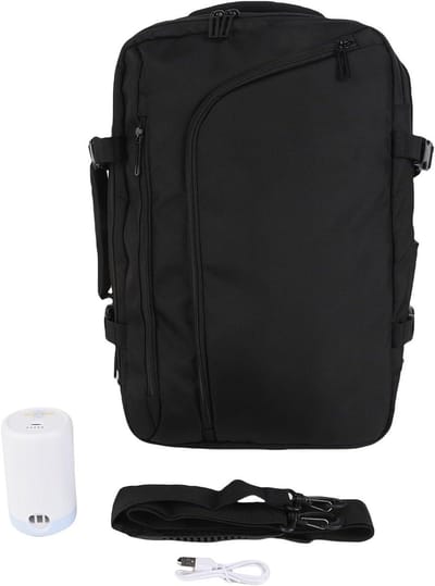 Vacuüm Rugzak - Compressie Tas - Reis Opslag - Uitbreidbaar Ontwerp - 35L - Zwart