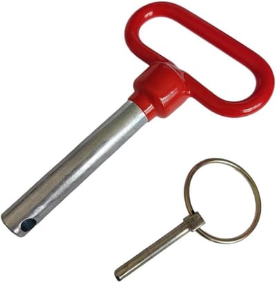 Red Head fitnessapparatuur pin voor power rack & squat stand - 16 mm/20 mm/25 mm Q235 stalen vergrendeling, veilige pasvorm, gym machine-onderdelen (20 mm)