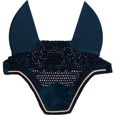 Kentucky Horsewear - Oornetje Wellington soundless basic velvet marine