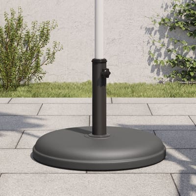 vidaXL - Parasolvoet - voor - stokken - van - Ø32/35/38 - mm - 15 - kg - rond