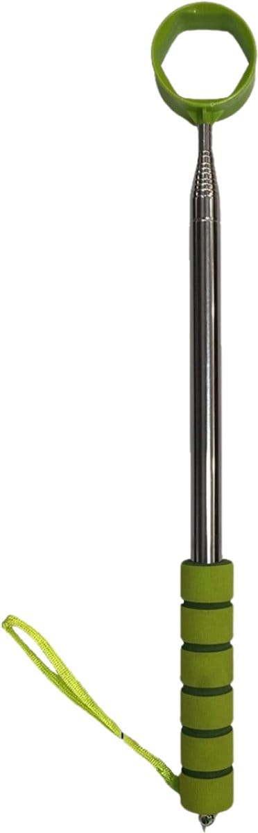 Nivard Golfbalhengel - Golfhengel - Uitschuifbaar - Ball Retriever - Golf Accessoires - Groen