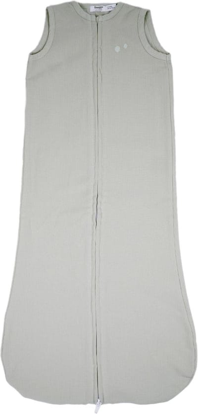 Baby Slaapzak Zomer 0-6 mnd - Zomerslaapzak 100% biologisch katoen - TOG 0.5 Mystic Mint - Groen - Snoozebaby