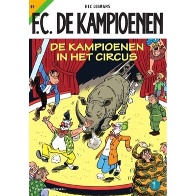 De Kampioenen In Het Circus - F.C. De Kampioenen - Hec Leemans