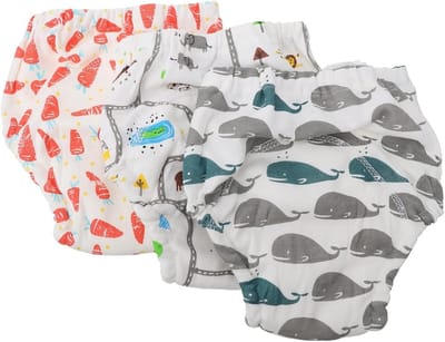 Baby Trainingbroekjes - Luierbroekjes - Zindelijkheidstraining - Waterdichte Laag - 3 Stuks - Mix Kleuren