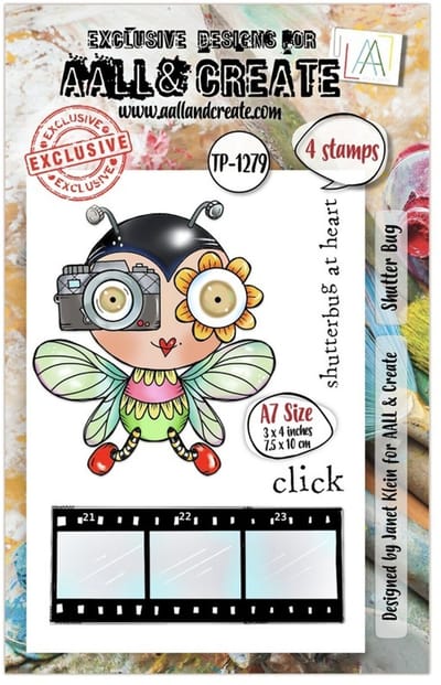 Aall & Create clearstamps A7 - Shutter bug