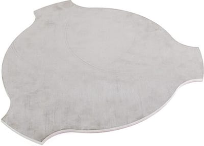 YAKINIKU Teppanyaki Bakplaat - COMPACT - 13 inch - Diameter 35 cm - Extra Sterk RVS - Japanse Kooktechniek - Kamado Accessoire