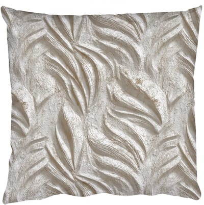 Sierkussens - Kussentjes Woonkamer - 50x50 cm - Textuur - Reliëf - Beige