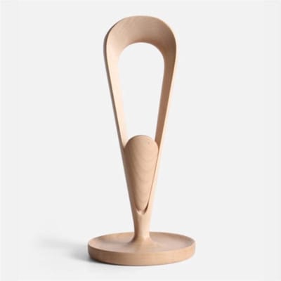 Koptelefoonstandaard Hout - Hoofdtelefoonrek Hanger - Koptelefoon Opbergen - Stevige Stabiele Basis - 120x265mm - Maple