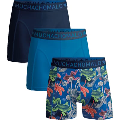 Muchachomalo Boxershort heren – 3 Pack – 95% Katoen – Heren Ondergoed – Kleding – Stevig Ondergoed – Onderbroeken Heren