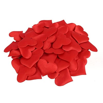 VANDAAG VERZONDEN - Valentijns Harten 100 STUKS - Decoratie - Cadeau Kado - Valentijnscadeau Hartjes Kussens - Bruiloft Trouwdag Trouwerij - Valentijnsdag Verjaardag Verpakking Versiering
