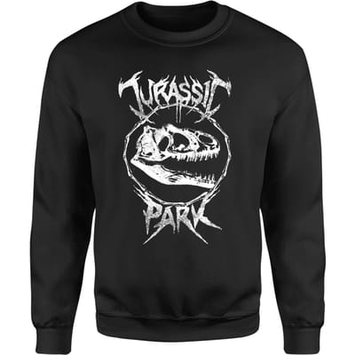 Jurassic Park T-Rex Bones Sweatshirt - Zwart - S