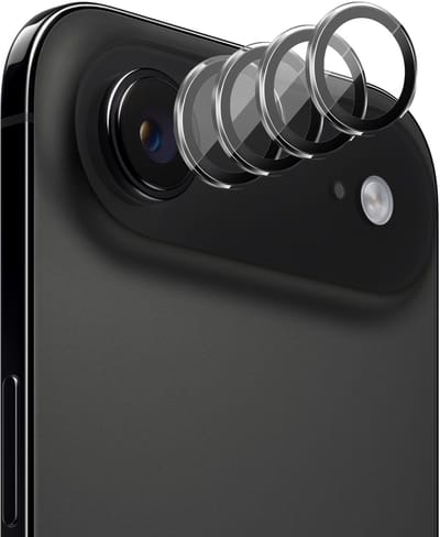 Camera Screenprotector geschikt voor iPhone 17 Air - 4x Volledig Dekkend Glas Screen Protector