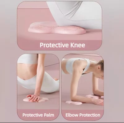 2 Stuks Tpe Verdikte Antislip Yoga Knielen Beschermend Pad Knie Zachte Platte Ondersteuning Trage Rebound Antislip Sport Fitness Mat Stevige Elleboog